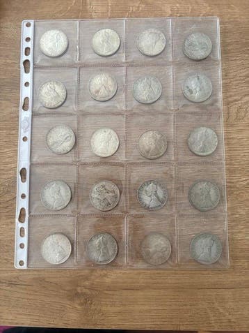 Italie, République 500 Lire Anni vari Caravelle (20 monete)