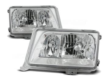 Chrome koplampen geschikt voor Mercedes W124 E-klasse, Auto-onderdelen, Verzenden, Nieuw, Mercedes-Benz