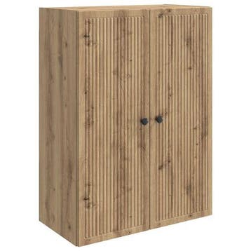 Meuble mural chene vintage - Seconde chance, etat impeccable, Verzenden