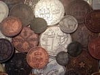 Monde. WorldCoins. Large lot of World Coins,Bronze et, Timbres & Monnaies