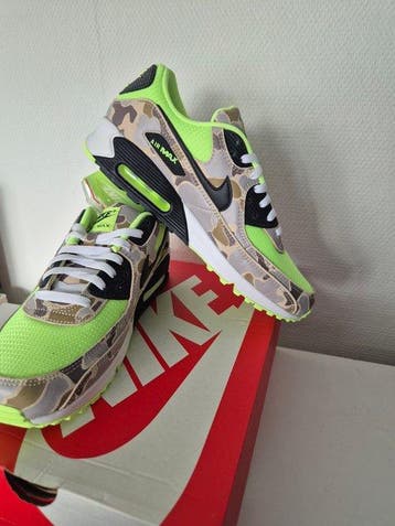 Nike - Air Max 90 Ghost Green Duck Camo - Sneakers - Taille, Nieuw