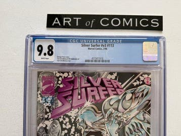 Silver Surfer #113 - CGC 9.8 - 1 Graded comic - Eerste druk