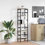 vidaXL Boekenplank Sonoma Eik 40 x 29.5 x 115 cm Bewerkt, Verzenden, Nieuw