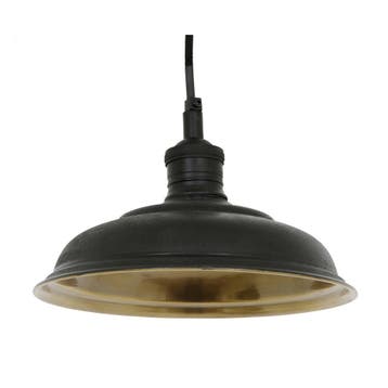 hanglampen Hanglamp Ducasse L Antiek Zwart, Verzenden