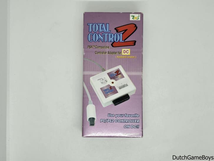 Sega Dreamcast - EMS - Total Control 2 - PS/PS2 to Dreamcast, Consoles de jeu & Jeux vidéo, Consoles de jeu | Sega, Envoi