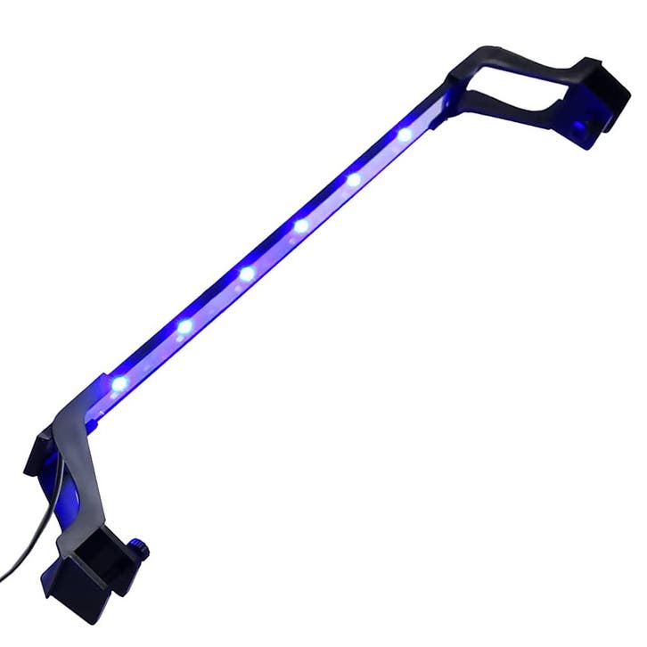 vidaXL Aquariumlamp met klemmen LED 55-70 cm blauw en wit, Animaux & Accessoires, Poissons | Aquariums & Accessoires, Envoi