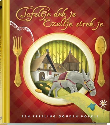 Tafeltje dekje ezeltje strekje - Efteling - gouden boekje, Verzenden, Efteling
