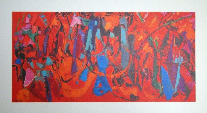 André Lanskoy (1902-1976) - Contre-attaque, Antiquités & Art, Antiquités | Autres Antiquités