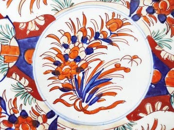Plat - Imari - Meiji - Porcelaine