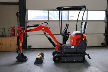 Veiling: Minigraver E10 Diesel 7kW 2026 Nieuw, Ophalen