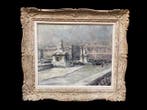 Wagner (XX) - Place de la Concorde à Paris sous la neige