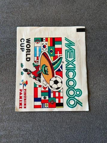 1986 Panini World Cup Emballage d’origine - 1 Pack - Light