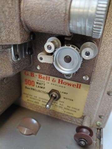 Bell & Howell da 8 mm - Model 625 - Inghilterra - Strumenti