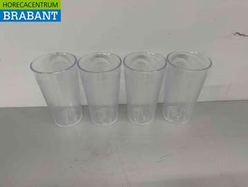 BBP Polycarbonaat onbreekbare glazen bekers beker 371 ml 72, Ophalen of Verzenden