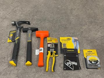 Veiling - Stanley handgereedschap set 6-delig, Bricolage & Construction