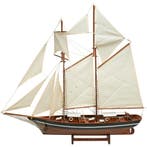 Zeilboot Model Belle Poule 90cm Zwart, Hobby en Vrije tijd, Modelbouw | Boten en Schepen, Ophalen of Verzenden, Nieuw