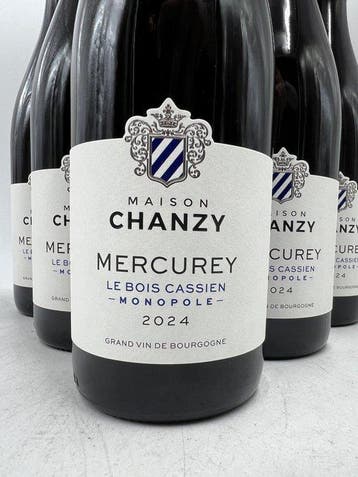 2024 Maison Chanzy Le Bois Cassien red - Mercurey - 6, Nieuw