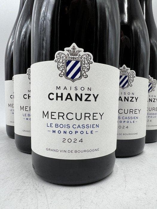 2024 Maison Chanzy Le Bois Cassien red - Mercurey - 6, Collections, Vins
