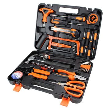 TM gereedschapskoffer, gereedschapsset 45-delig, Auto diversen, Autogereedschap, Verzenden, Nieuw