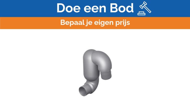 Bieden: Vetus LT152 152 mm gooseneck exhaust, Watersport en Boten, Bootonderdelen, Ophalen of Verzenden