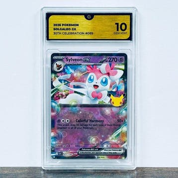 Pokémon Graded card - Sylveon ex 071- 30th Anniversary –