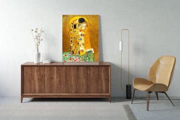 Ekaterina Dzuba (1982) - The Kiss – Tribute to Gustav Klimt