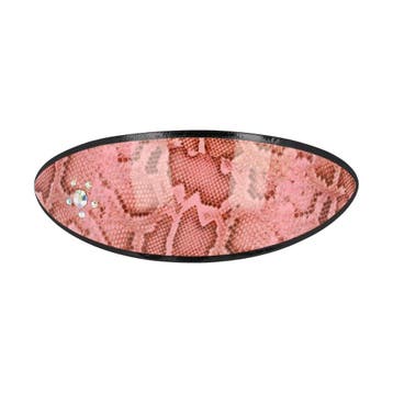 Haarspeld Patentspeld 10cm - Ovaal - Slangenprint -, Handtassen en Accessoires, Nieuw