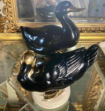 Goebel - Beeldje, Duo des canards colvert - 22 cm -