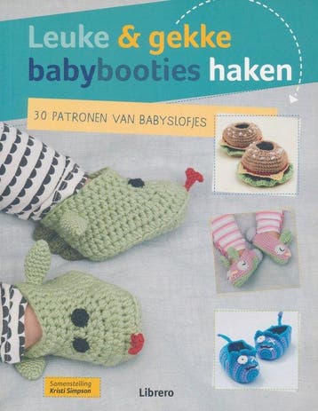 Leuke & gekke babybooties haken - Simpson, Verzenden