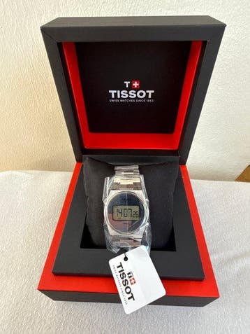 Tissot - PRX Digital - Sans prix de réserve -, Handtassen en Accessoires, Horloges | Heren, Nieuw
