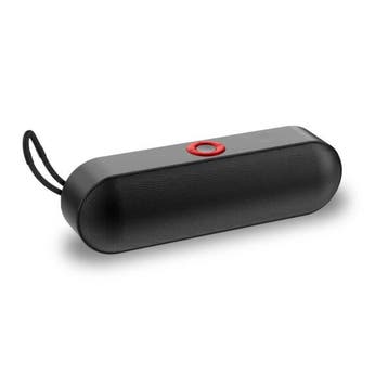 Draagbare bluetooth speaker - zwart - compact 19 cm, Verzenden