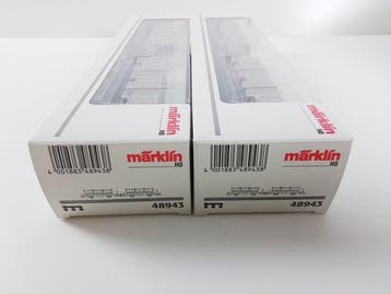 Märklin H0 - 48943 - Modeltrein goederenwagonset (2) - 2 x, Nieuw