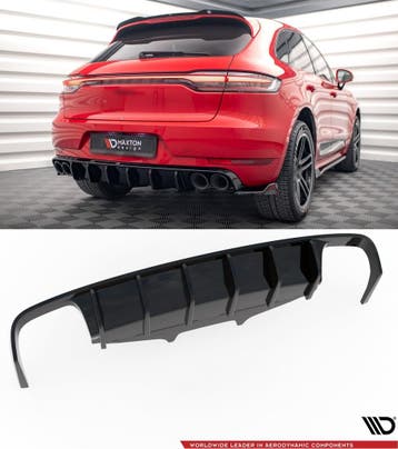 Aggressive Diffuser voor Porsche Macan GTS / Sport Design, Ophalen of Verzenden