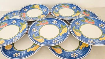 Pagnossin - Richard Ginori - Tafelservies (10) - Porselein -