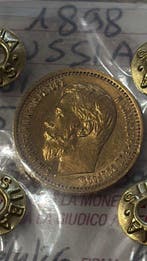 Rusland. Nicholas II. 5 Roubles 1898