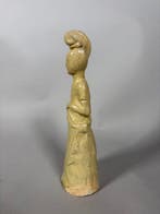 Oude Chinese Sui-dynastie geglazuurd terracotta Beeld van