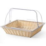 Broodmand | Kunststof | Beige | 2/3 GN | Met Roltopkap |, Verzenden, Nieuw in verpakking