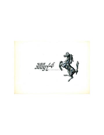 1977 FERRARI DINO 308GT4 BROCHURE 148/77, Ophalen of Verzenden