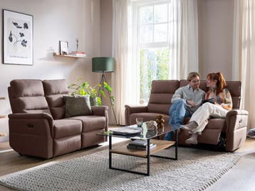 Zetel vanaf €899.-  | Bruine 3-Zits of 2-Zits Salon, Maison & Meubles