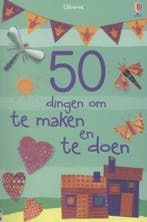 50 dingen om te maken en te doen 9781409591184 Fiona Watt, Verzenden, Zo goed als nieuw, Fiona Watt