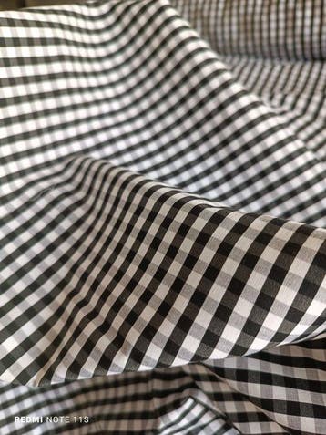 Textiel - 400 cm - 140 cm - Cotone Vichy