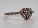 Zonder minimumprijs - Ring - 14 karaat Roségoud - 0.75ct., Handtassen en Accessoires, Ringen, Nieuw