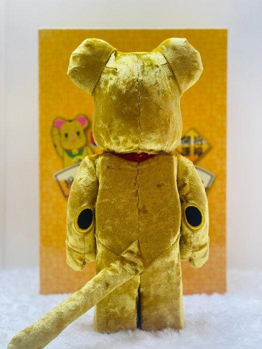 Medicom Toy - BE@RBRICK 400% Maneki Neko (Gold ver.), Antiquités & Art, Art | Peinture | Moderne