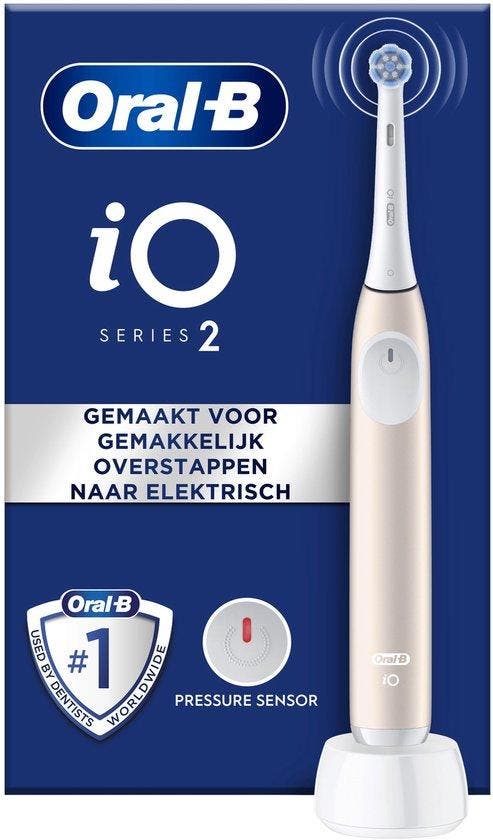 Oral-B iO2 Elektrische Tandenborstel - Calm Pink - 1 stuk, Bijoux, Sacs & Beauté, Beauté | Parfums, Envoi