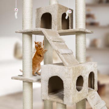 Krabpaal Knuti 186cm - beige, Dieren en Toebehoren, Verzenden, Nieuw
