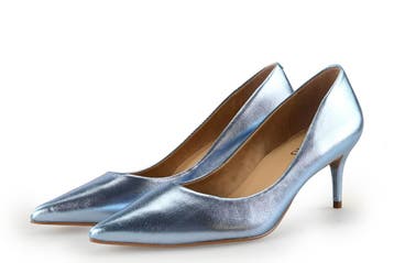 Carrano Sleehakken in maat 37 Zilver, Kleding | Dames, Overige kleuren, Verzenden, Zo goed als nieuw, Schoenen met hoge hakken