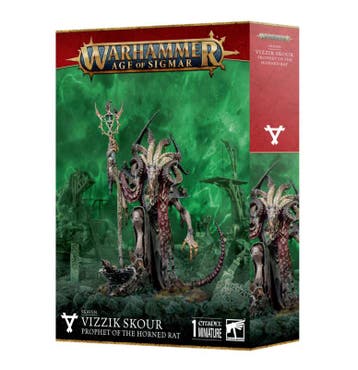 Vizzik Skour Prophet of the horned rat (Warhammer nieuw), Ophalen of Verzenden