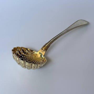 Suikerzeef - .800 zilver - 800 zilver vermeil