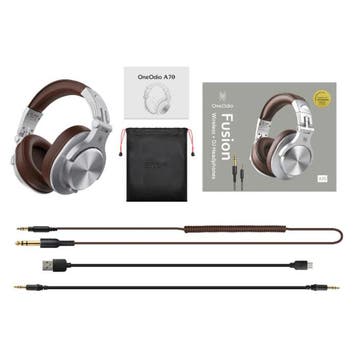 Fusion A70 Studio Bluetooth Koptelefoon met 6.35mm en 3.5mm, Verzenden, Nieuw