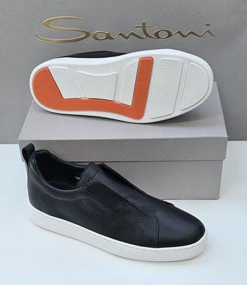 Santoni - Sneakers - Maat: EU 43 - Nieuw met tags, Kleding | Heren, Nieuw